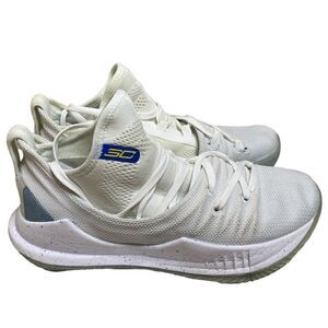 Under Armour Boys Curry5 Low White Ice Size 3.5Y